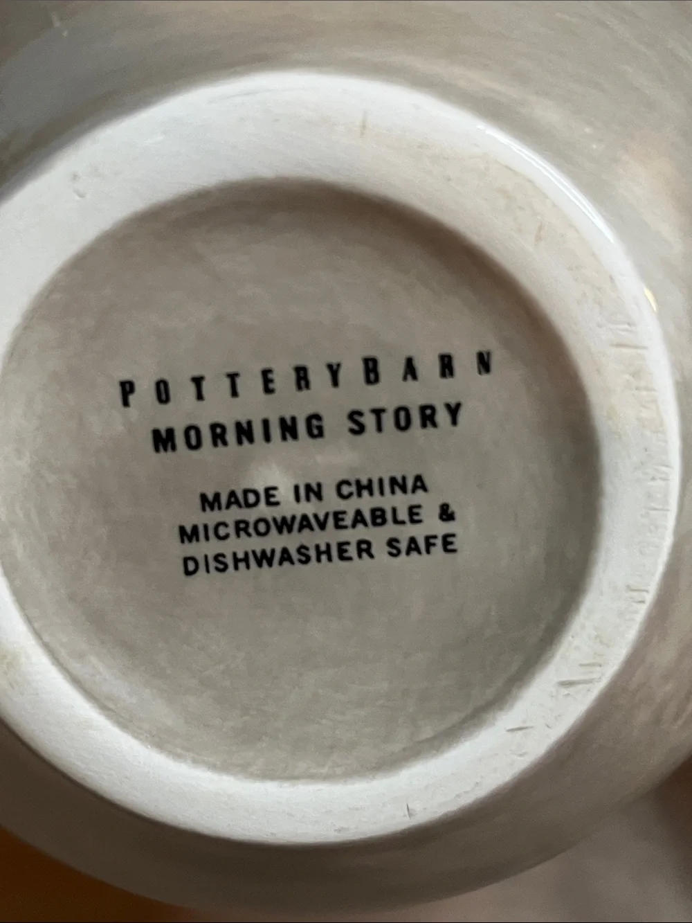 Pottery Barn-Morning Story- Creamer&Sugar Bowl W/Lid and Tray- Discontinued